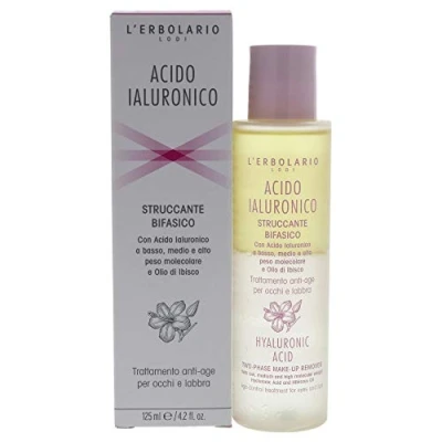 Abbildung von L&#039;Erbolario Hyaluronsäure 2 Phasen Make Up Entferner, 1er Pack (1 x 125 ml)
