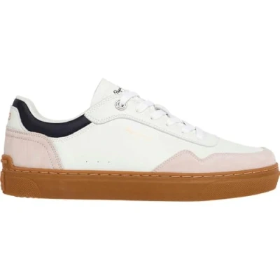 Abbildung von Pepe Jeans Camden Collar M Sneaker low, Herren, Größe: 46, Off white Schuhe
