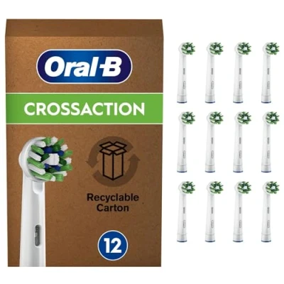 Abbildung von Oral B Cross Action Toothbrush Heads 12 pcs