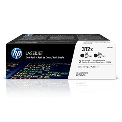 Abbildung von HP 312X (CF380XD) Toner 2x Schwarz Hohe Kapazität Multipack