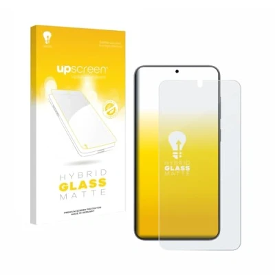 Abbildung von upscreen Entspiegelungs Schutzglas für Samsung Galaxy S25 Schutzfolie Matt, Glas Folie [mattierend, 9H Panzerschutz, Anti Fingerprint]