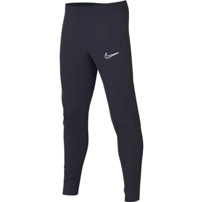 Abbildung von Nike Big Kids Knit Soccer Pants Y Nk Df Acd23 Pant Kpz, Obsidian/Obsidian/White, DR1676 451, XL