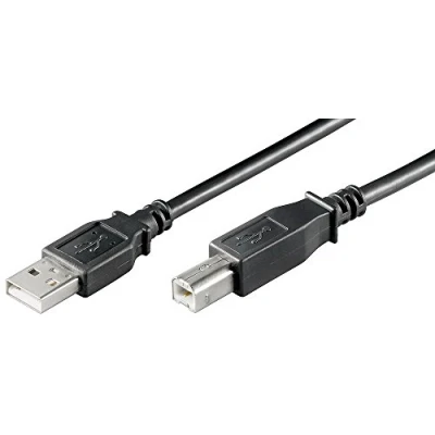 Abbildung von Goobay 68902 Hi Speed USB 2.0 Kabel, schwarz, Typ B, 5m