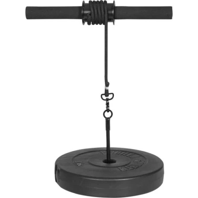 Abbildung von GORILLA SPORTS Handmuskeltrainer Wrist Roller rutschfest, Stahl Unterarmtrainer, Griffkraft Trainer (1 St)