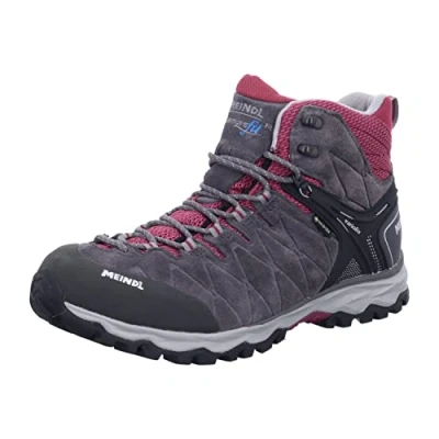 Abbildung von Meindl Mondello Lady Mid GTX Damen Multifunktionsschuhe (Anthrazit 5 UK, 38 EU) Typ AB (Leichtwanderstiefel) Wanderschuhe