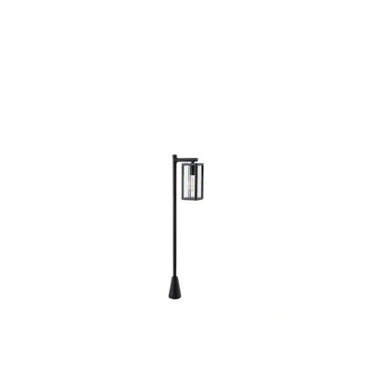 Abbildung von Lucande Wegeleuchte Siveta, 100 cm, 1 flg., schwarz, Alu