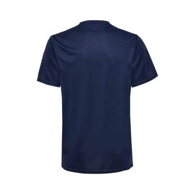 Abbildung von Hummel Essential SS Tshirt basic für Kinder, Größe: 164, Marine
