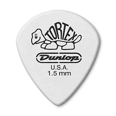Abbildung von Dunlop 498r150 72 Stück Plektren für Gitarre weiß
