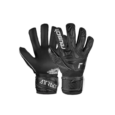 Abbildung von Reusch Attrakt Infinity Junior Torwarthandschuh für Kinder, Größe: 8, Black