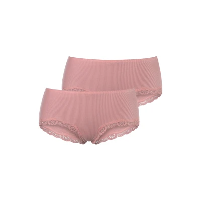 Abbildung von s.Oliver 2 PACK Panties, Damen, Größe: 32/34, Rosa