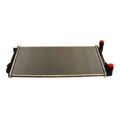 Abbildung von MAXGEAR AC230174 Kühler, Motorkühlung Aluminium, Kunststoff 417 650 24 Kühlrippen mechanisch gefügt VOLKSWAGEN: Golf 7 Schrägheck, Variant