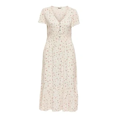 Abbildung von ONLY Onlmarianne LIFE MIDI Dress Freizeitkleid Cloud dancer, Damen, Größe: XS, dancer