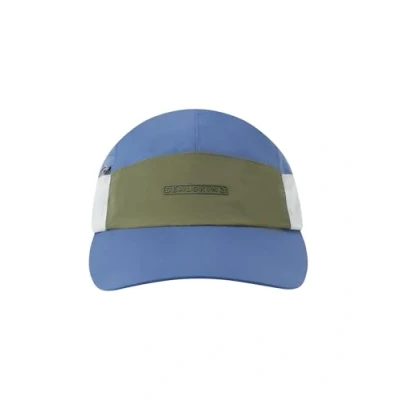 Abbildung von SealSkinz Unisex Scole wasserdichte Taschenkappe mit Reißverschluss Baseballkappe, Marineblau/Beige/Olivgrün, One Size