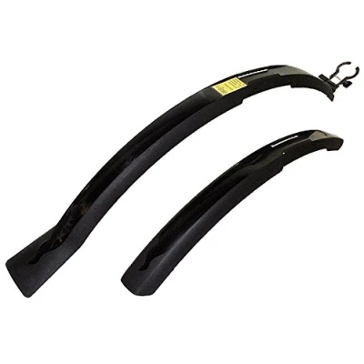 Abbildung von M Wave Schutzblech Mud Max Universal HL (vorne und hinten, mit Montagezubehör), Set 26 29 Zoll Fahrrad E Bike Schutzbleche