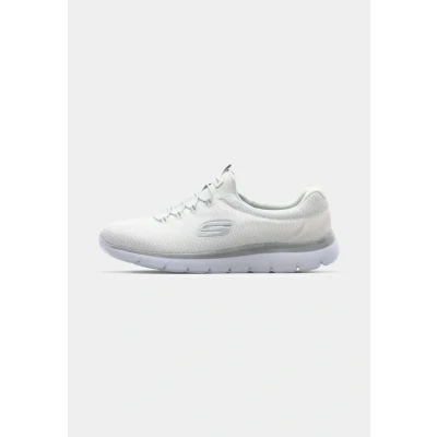 Abbildung von Skechers WIDE FIT Summits Sneaker low, Damen, Größe: 41, White/silver Schuhe