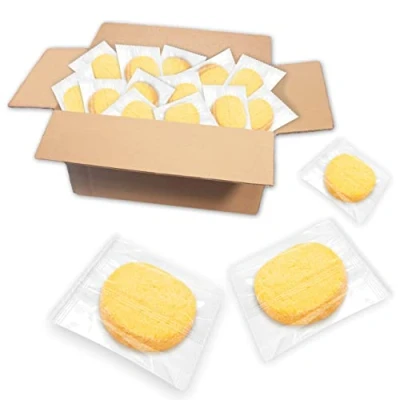 Abbildung von Lebkuchenwelt 165 Stück Heidesand Plätzchen einzeln verpackt im Karton 1,5kg Konditor Qualität mit echter Butter gebacken! Butterkekse Cookies Shortbread Gebäck Teegebäck