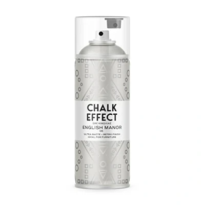 Abbildung von CL COSMOS LAC Kreidefarbe Spray Chalk Effect hochwertige chalky Kreidesprühfarbe Farbspray Paint Farbe (English Manor)