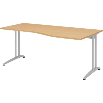 Abbildung von HAMMERBACHER Schreibtisch VBS18/6/S buche