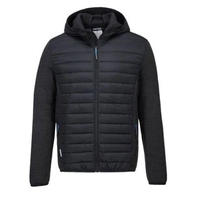 Abbildung von Portwest KX3 Hybrid Steppjacke, Größe: L, Farbe: Grau Marl, T832GMRL