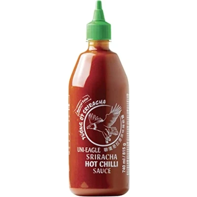 Abbildung von Uni Eagle Chili Sauce Sriracha scharf Hot mit Chilies &amp; Knoblauch ohne Geschmacksverstärker 1 x 815 g