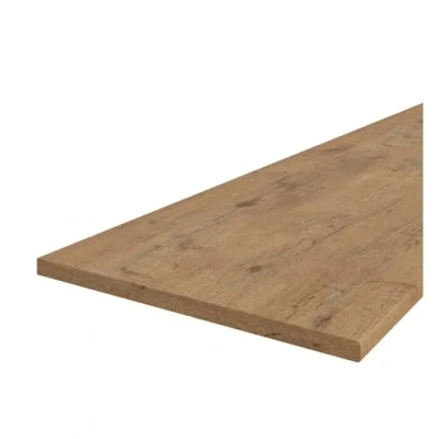 Abbildung von Küchen Preisbombe Arbeitsplatte Dekor Eiche Lancelot Küche Vigo Küchenzeile Einbauküche Küchenblock (1, 1 St), Breite 190 cm / Tiefe ca. 60 Höhe 3,8