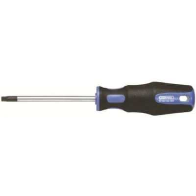 Abbildung von KS TOOLS 159.1051 E Schraubendreher TB9 100, 205mm Torx, mit Stirnlochbohrung