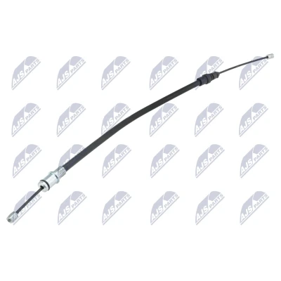 Abbildung von NTY HLR CT 026 Handbremsseil mitte 500, 395 PEUGEOT: 807, CITROËN: C8, LANCIA: Phedra