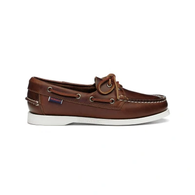 Abbildung von Sebago Docksides® Portland Waxed, Woman, Brown, 731114W 900, Größe 39 EU