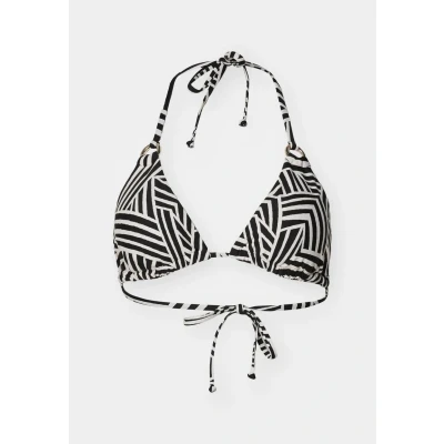 Abbildung von Lascana Triangle CLEO Bikinitop, Damen, Größe: 34xA/B, Black/creme