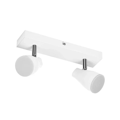 Abbildung von LEDVANCE ORBIS MADRID Deckenleuchte 305mm, Nickel, 2XE27 Sockel, kann mit smarter Lampe bestückt werden, hochwertiges, modernes Design, Metallgehäuse, geeignet für Innenräume, rund, IP20 Schutzklasse