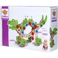 Abbildung von Eichhorn Konstruktionsspielsteine Constructor, Dinosaurier, (100 St), Made in Germany, FSC® schützt Wald weltweit