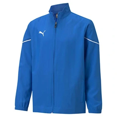 Abbildung von Puma Fussball Teamsport Teamrise Sideline SJ Trainingsjacke für Kinder, Größe: 128, Blauschwarz