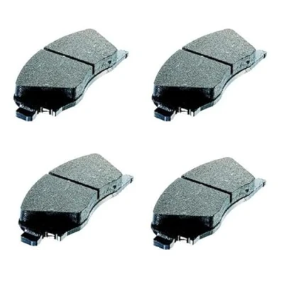 Abbildung von BOSCH 0 986 460 010 Bremsbelagsatz Low Metallic mit akustischer Verschleißwarnung Anti Quietsch Blech, Montageanleitung MAZDA: 6 Limousine