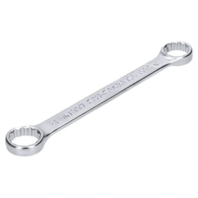 Abbildung von SW Stahl 01313L Doppelringschlüssel 20 x 22 mm flach I gerade Ausführung 12 kant Ringschraubenschlüssel Doppel Schraubenschlüssel Ringschlüssel
