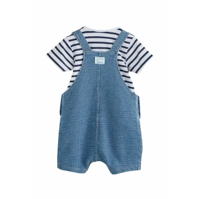 Abbildung von Next Regular FIT SET Body für Kinder, Größe: 68, Blue croc