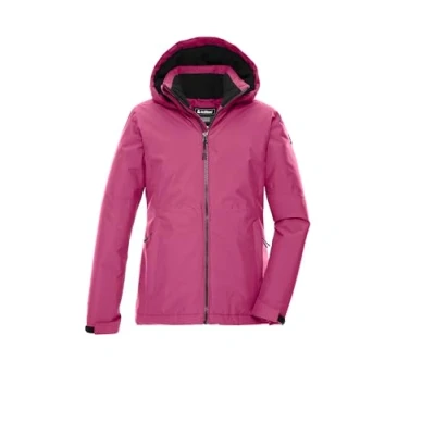 Abbildung von Killtec Funktionsjacke &quot;KOW 217 GRLS JCKT&quot;, Wind und wasserdichte Kinderjacke mit Fleece verstellbarer Kapuze