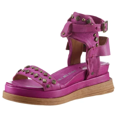 Abbildung von A.S.98 Sandalette &quot;TOMADO&quot;, Sommerschuh, Sandale, Keilabsatz mit coolen Nieten besetzt