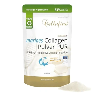 Abbildung von Cellufine® VERISOL® F (Fisch) marines Collagen Pulver PUR Doypack 300 g