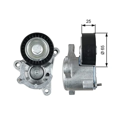 Abbildung von GATES T39193 Spannrolle FleetRunner Micro V Stretch Fit CITROËN: Xsara Picasso