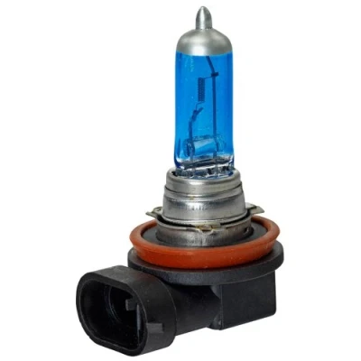 Abbildung von AUTO STYLE SuperWeiß Blau H11 55W/12V/4000K Halogen Birnen, Satz à 2 Stück (E4)