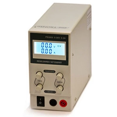 Abbildung von edi tronic Regelbares DC Labornetzgerät 0 30V 3A PS3003 Labornetzteil Netzgerät regelbar Netzteil