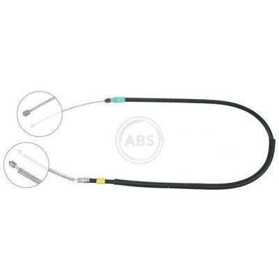 Abbildung von A.B.S. K16928 Handbremsseil 1295 Trommelbremse für Links /Rechtslenker