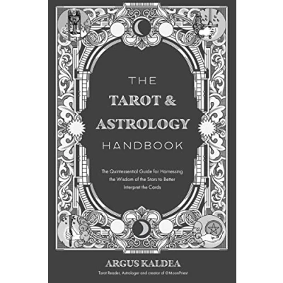 Abbildung von the Tarot &amp; Astrology Handbook: Quintessential Guide for Harnessing Wisdom of Stars to Better Interpret Cards