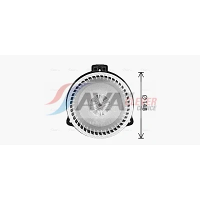 Abbildung von Innenraumgebläse AVA COOLING VO8306