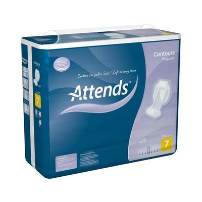 Abbildung von Attends Contours Regular 7 Vorlagen 4X28 St