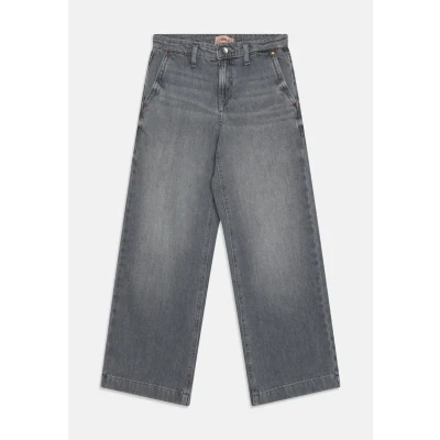 Abbildung von only carmakoma Mädchen Kogcomet Wide Leg DNM Mat624 Noos Weite Jeans, Medium Grey Denim, 134 EU