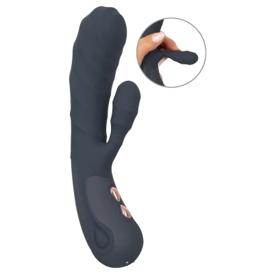 Abbildung von Rabbitvibrator „Oh!“ mit Stimulationsrillen