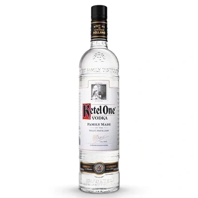 Abbildung von Ketel One Vodka Ultra Premium Wodka mit erfrischenden Zitrusnoten handgefertigt aus dem Hause Nolet in Holland 40% vol 700ml Einzelflasche