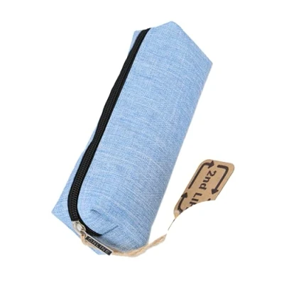 Abbildung von Online Schlamperetui/Pencil Case 2nd Life Blau, Material aus recyceltem PET für eine saubere Umwelt, Abmessung 20 x 5 6 cm