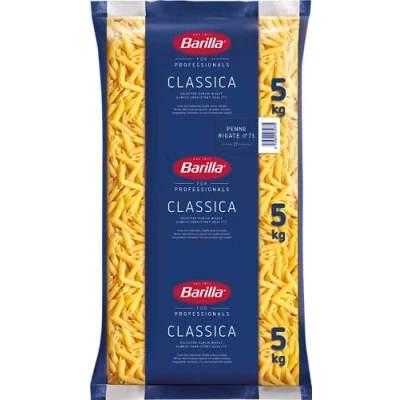 Abbildung von Barilla Hartweizen Pasta Penne Rigate n. 73 1er Pack (1x5kg)